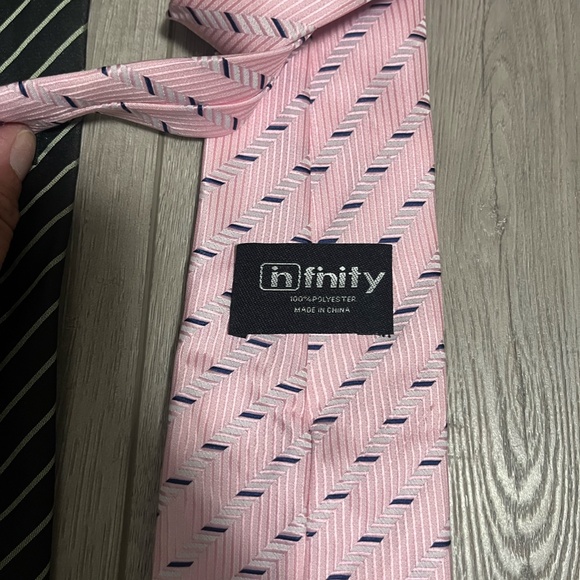 3/$20 Lot of 3 Men's Neck Ties Misc Brands Stripe Designs - Picture 5 of 7